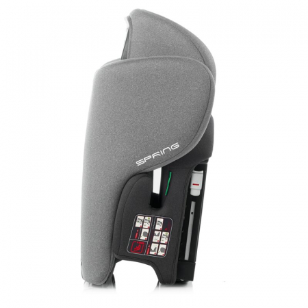 Scaun auto Nurse Spring I-Size cu sistem isofix Pliabil 100-150 cm 4-12 ani conform cu standardul european de securitate ECE R129 Storm [6]