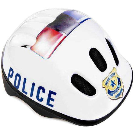 Scaun bicicleta copii SafeFront Deluxe, montare Centru , 15 Kg si Casca Protectie XS 44-48 Police WeeRide WR10SKPL [2]