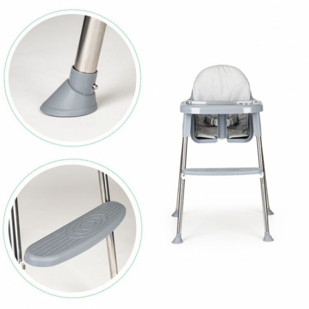 Scaun de masa 2 in 1 cu tapiterie Ecotoys HC-135C [4]