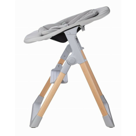Scaun de masa 2 in 1, FreeON, Flexi Grow, Transformabil, Pliabil, Contine 2 accesorii, 0 luni +, Gri [2]