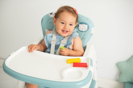 Scaun de masa 3 in1 transformabil in scaun si masuta cu placa Lego Olmitos Blue Forest [2]