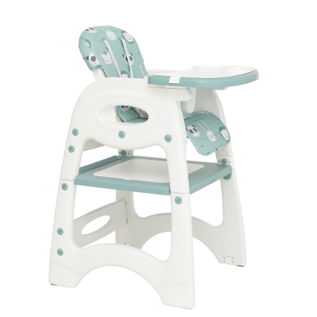 Scaun masa transformabil - Scaun de masa 3 in1 transformabil in scaun si masuta cu placa Lego Olmitos Blue Forest