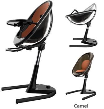 Scaun masa copii - Scaun de masa copii Moon Black 0-45 kg Mima