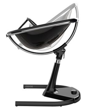 Scaun de masa copii Moon Black 0-45 kg Mima [1]
