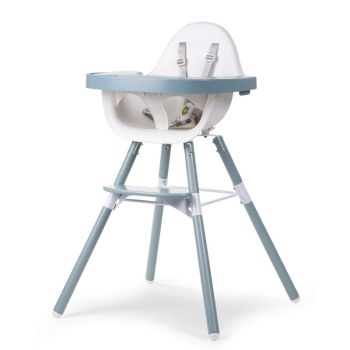 Scaun masa copii - Scaun de masa Evolu 2 Jade Green 6-36 luni - Childhome
