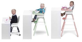 Set picioare cu suport pentru scaun de masa Childhome Evolu [2]