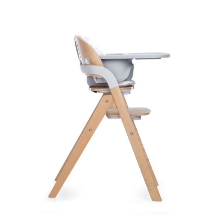 Scaun de masa multifunctional pliabil, Jane, Forest, De la 6 luni la adult, Din lemn fag, Greutate maxima 100 Kg, Mist [13]