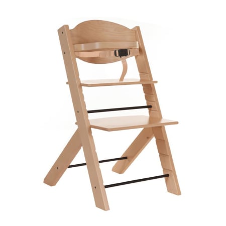 Scaun masa lemn - Scaun masa bebe din lemn reglabil Treppy Natur