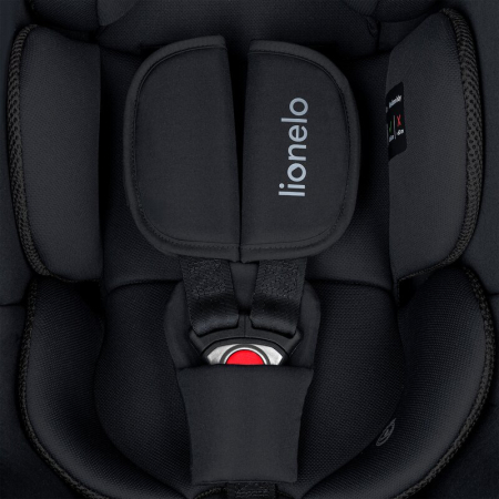 Scoica auto, Lionelo, i-Size Astrid, 0-13 Kg, 40-87 cm, Cu salteluta, Testat ADAC, Conform cu standardul european de securitate R129, Negru Onyx [10]