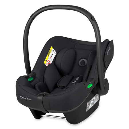 Scoica auto, Lionelo, i-Size Astrid, 0-13 Kg, 40-87 cm, Cu salteluta, Testat ADAC, Conform cu standardul european de securitate R129, Negru Onyx [2]