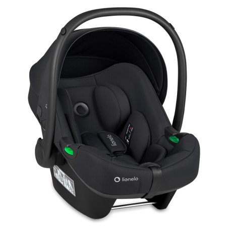 Scoica auto, Lionelo, i-Size Astrid, 0-13 Kg, 40-87 cm, Cu salteluta, Testat ADAC, Conform cu standardul european de securitate R129, Negru Onyx [5]