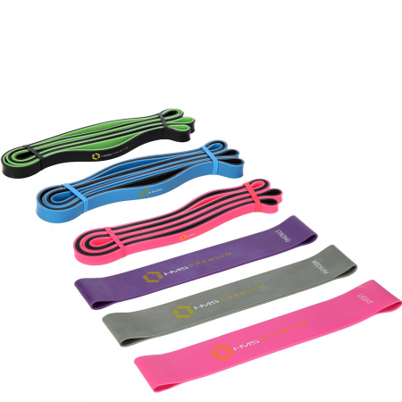 Set benzi elastice MIX HMS GU04, GU06 PRO [1]