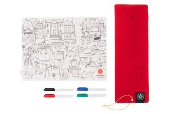 Set Complet pentru Desen cu Plansa Refolosibila din Silicon Ferma - Prince Lionheart [1]