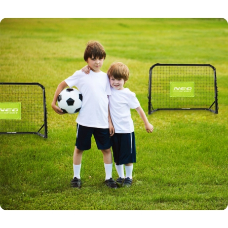 Set de 2 porti de fotbal, 60 x 25 x 45 cm, Neo-Sport 1461 [2]
