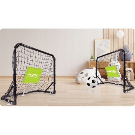 Set de 2 porti de fotbal, 60 x 25 x 45 cm, Neo-Sport 1461 [7]