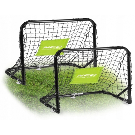 Set de 2 porti de fotbal, 60 x 25 x 45 cm, Neo-Sport 1461 [1]