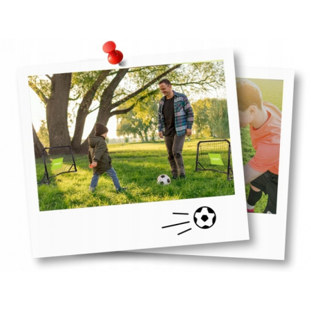 Set de 2 porti de fotbal, 60 x 25 x 45 cm, Neo-Sport 1461 [5]