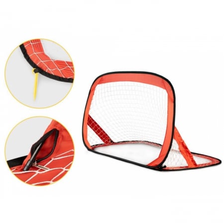 Set de doua porti de fotbal Ecotoys 8156 [4]