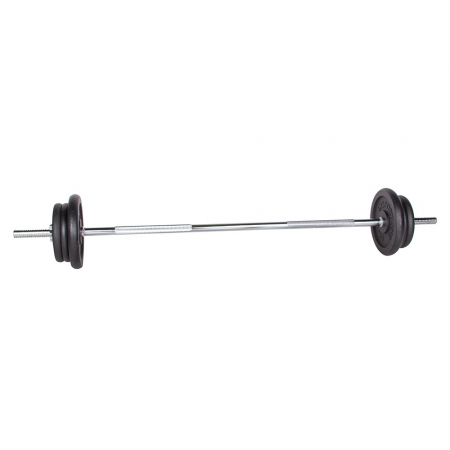 Set de gantere  inSPORTline Castblack 160 + 40/30 mm 80 kg [4]