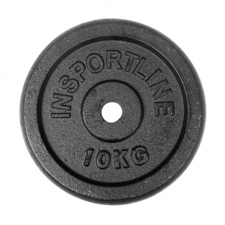 Set de gantere  inSPORTline Castblack 160 + 40/30 mm 80 kg [5]