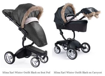 Accesorii diverse carucioare - Set de iarna Mima Winter Outfit pentru Xari sau Kobi