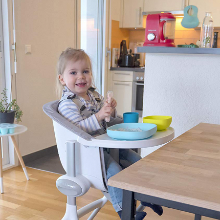 Set de masa silicon 4 piese Bleu - Beaba [2]