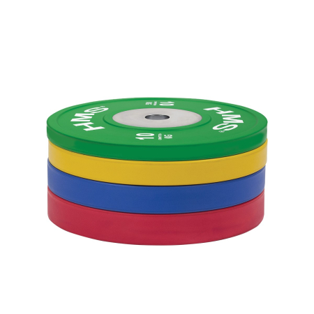 Set discuri olimpice profi HMS TBR ( 8 BUC) BUMPER PLATES [2]