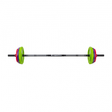Bare - Discuri - Greutati - Set Haltera Pump inSPORTline Pumpino 19 kg