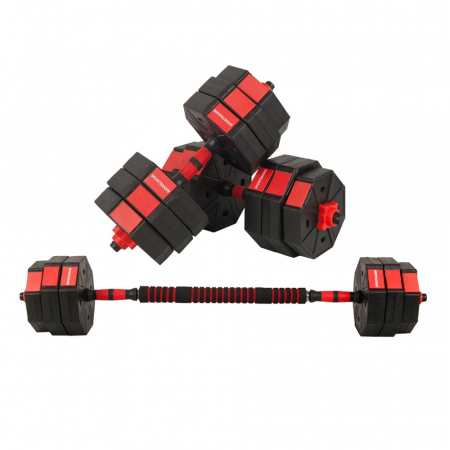 Bare - Discuri - Greutati - Set Haltera si Gantere ciment Sportmann SHG06 30 kg