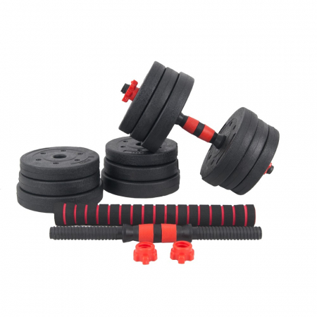 Set Haltera si Gantere ciment Sportmann SHG07 20 kg [2]