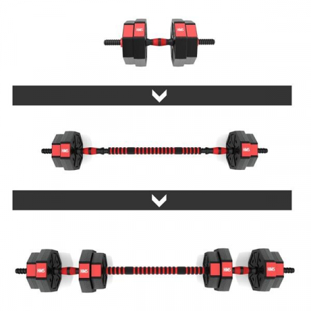 Set Haltere si Gantere HMS SGC15 15 kg [1]