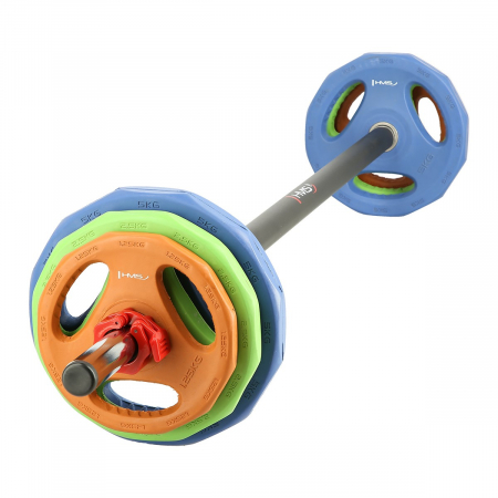 Set Halterea Pump cu Greutati reglabile HMS SBP22, 20 kg [2]