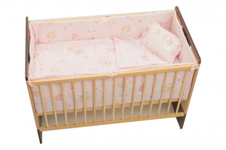 Lenjerii patut 140 x 70 cm - Set Lenjerie pentru patut 140×70 Amoras