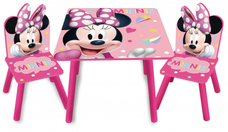 Scaune de masa - Set masuta si 2 scaunele Minnie's Bow-tique - Arditex