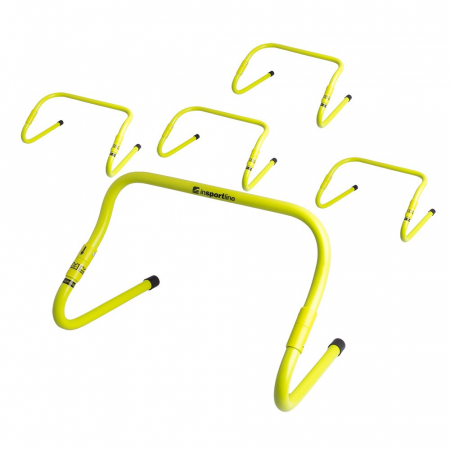 Centre de joaca exterior - Set Obstacole Ajustabile inSPORTline HurdSet – 5-bucati