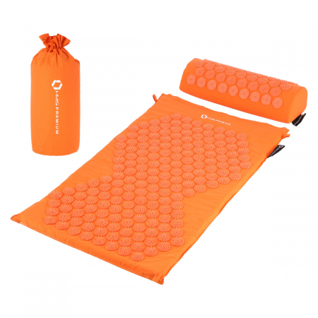 Aparate Vibromasaj si accesorii masaj - Set presopunctura HMS Premium AKM03 Portocaliu