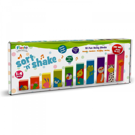 Jucarii diverse - Set Sorteaza si Scutura - Sort N Shake Fiesta Crafts FCT-2397