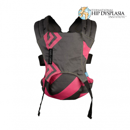 Portbebe - Sistem de purtare Venture Bubblegum/Charcoal Zigzag