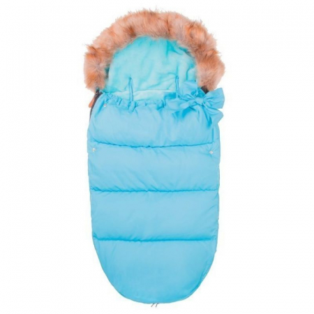 Saci si invelitoare - Springos - Sac iarna carucior cu blanita detasabila Mevis Delux All Blue