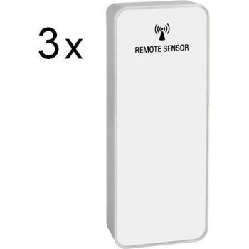 Statie meteo cu 3 transmitatoare wireless TFA 35.1142.01 [1]