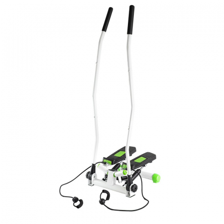 Steppere Fitness - Stepper Twist cu manere si corzi HMS S3085- verde