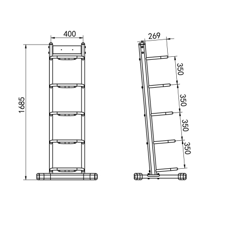 Suport saci de antrenament HMS STR42 [6]
