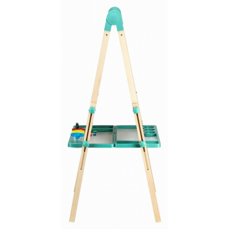 Tablita magnetica, Free2Play, 2 in 1, cu litere si cifre , din lemn, Conform cu standardul european de securitate EN71/123, 3 ani+, Multicolor [13]