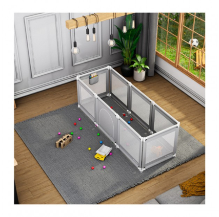 Tarc de joaca bebelusi configurabil si ajutastabil 140 X 65 cm Cozy 51 [15]