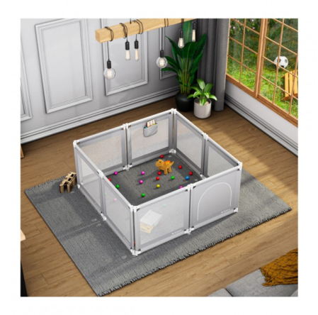 Tarc de joaca bebelusi configurabil si ajutastabil 140 X 65 cm Cozy 51 [7]