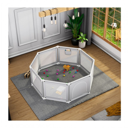 Tarc de joaca bebelusi configurabil si ajutastabil 140 X 65 cm Cozy 51 [6]