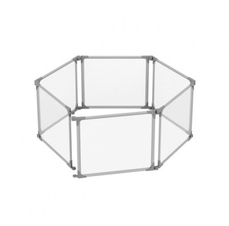 Tarc de joaca bebelusi hexagonal, pliabil si ajustabil Cozy 70 configurabil [10]