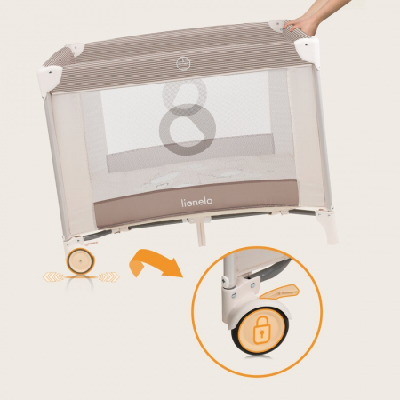 Tarc de joaca copii Lionelo Bonnie pana la 15 kg 100 x 100 cm [16]