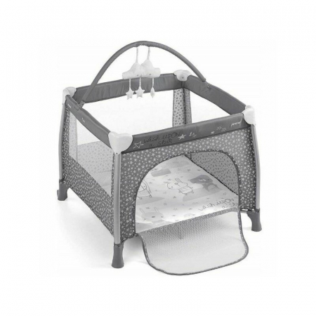Tarc de joaca copii - Tarc de joaca Jane Travel Fun cu arcada cu jucarii Geanta de transport 98x101x80 cm Star