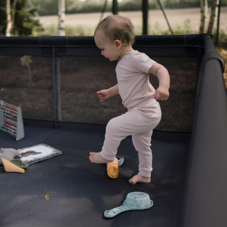 Tarc de joaca pentru copii 180 x 200 cm Kidwell FANKO - Negru [9]